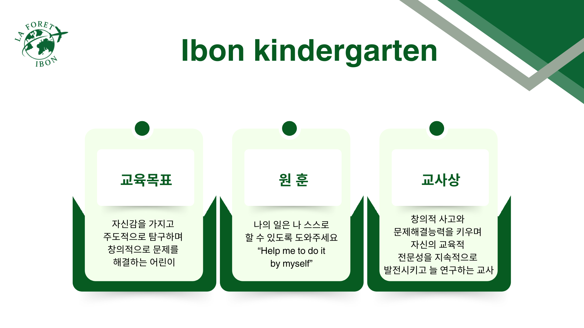 원훈, 교사상